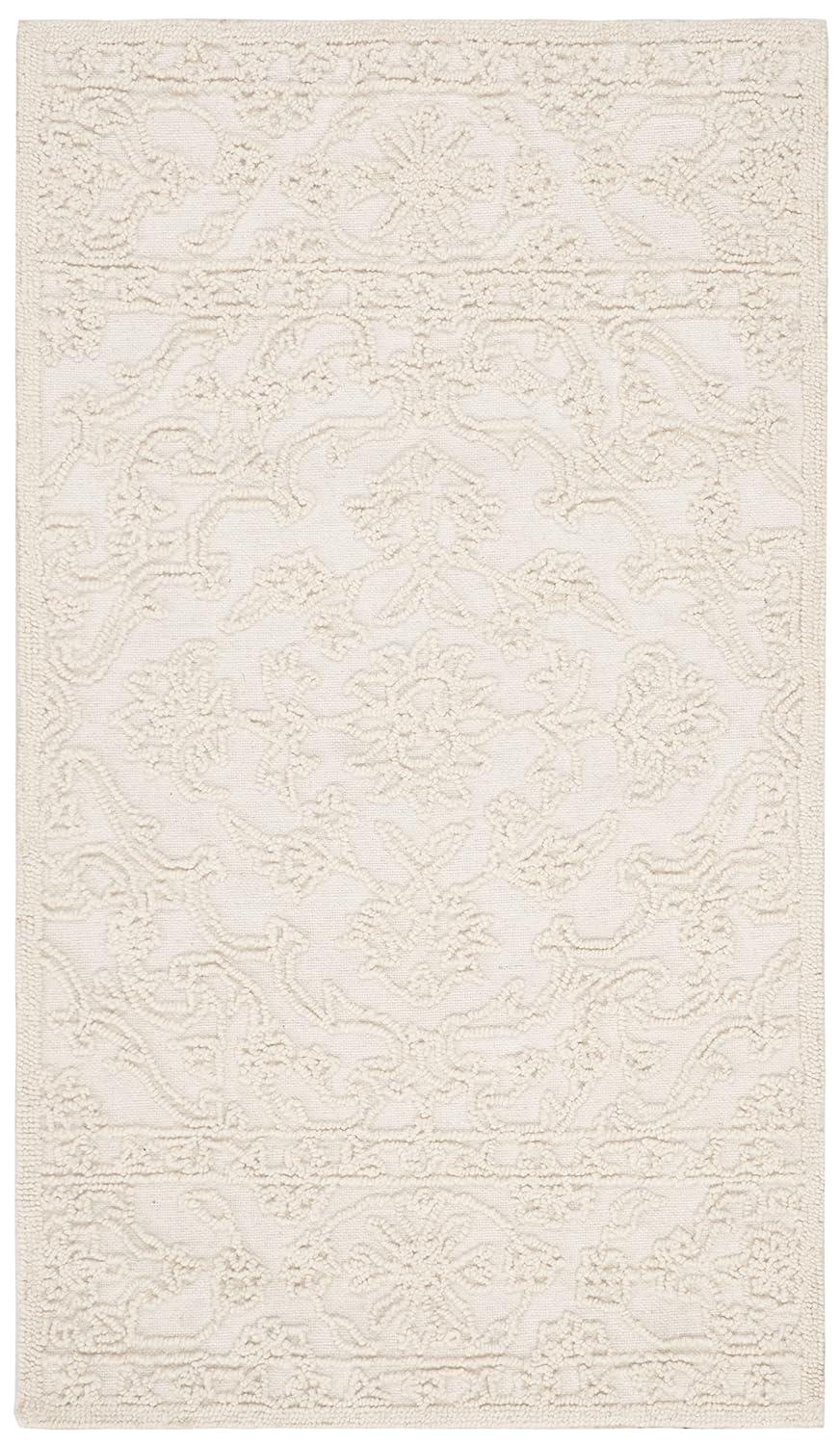 Trace TRC102 Hand Tufted Indoor Accent Rug - Ivory - 2'x3' - Safavieh