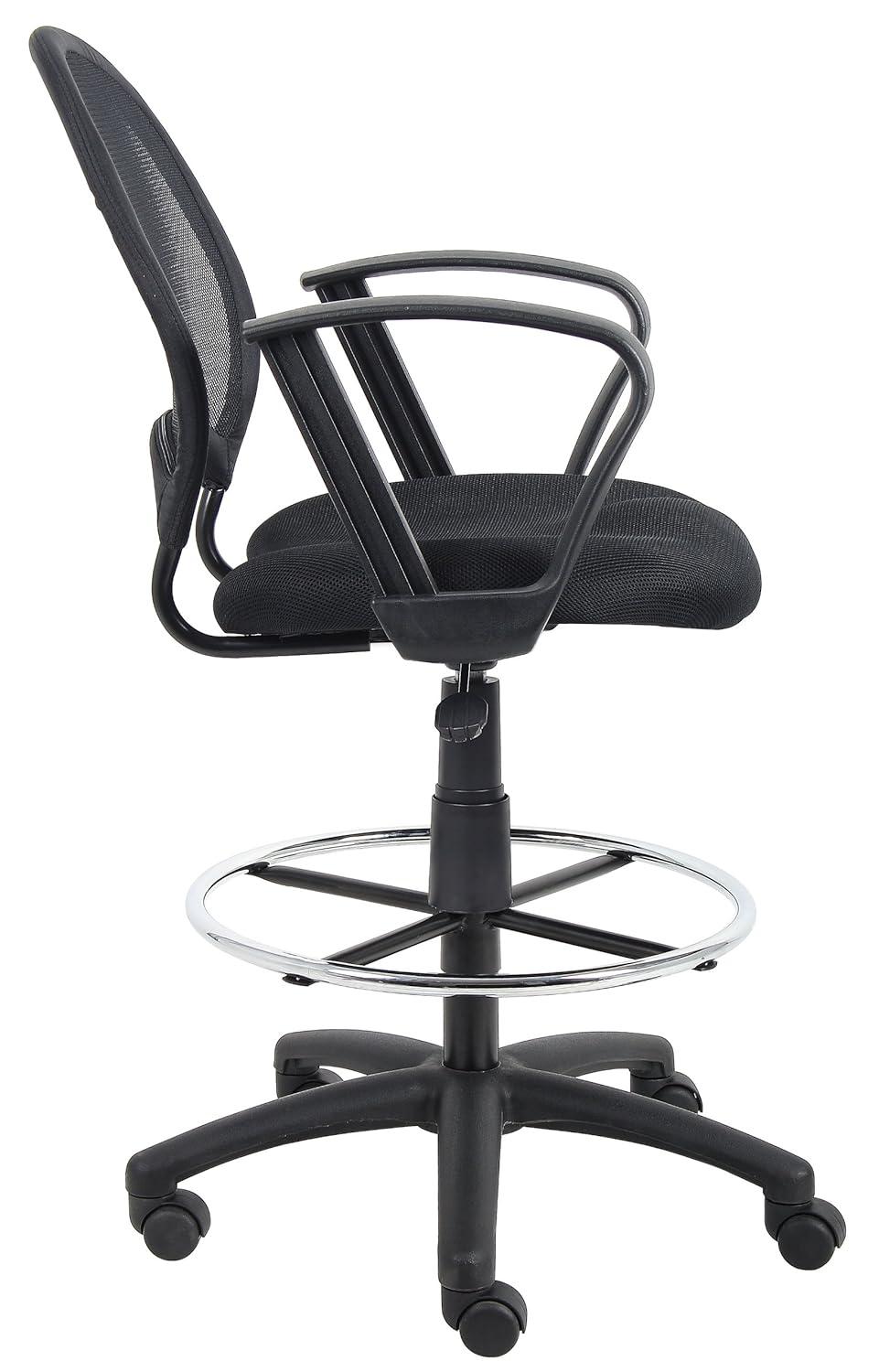 Boss Office Products Mesh Drafting Chair