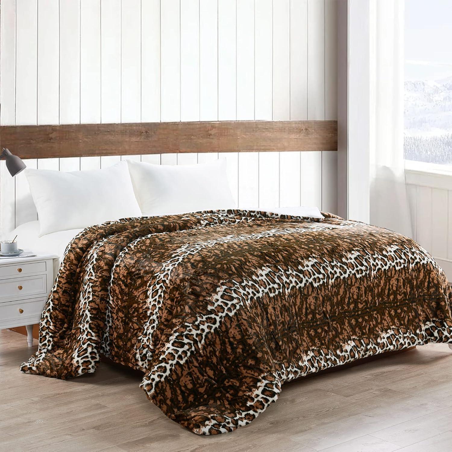 Home Soft Things Safari Animal Nature Throw Blanket