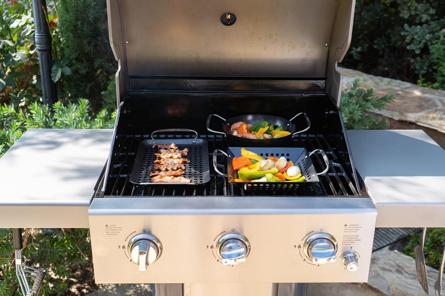 Permasteel Permasteel Heavy Duty Large Grilling Basket