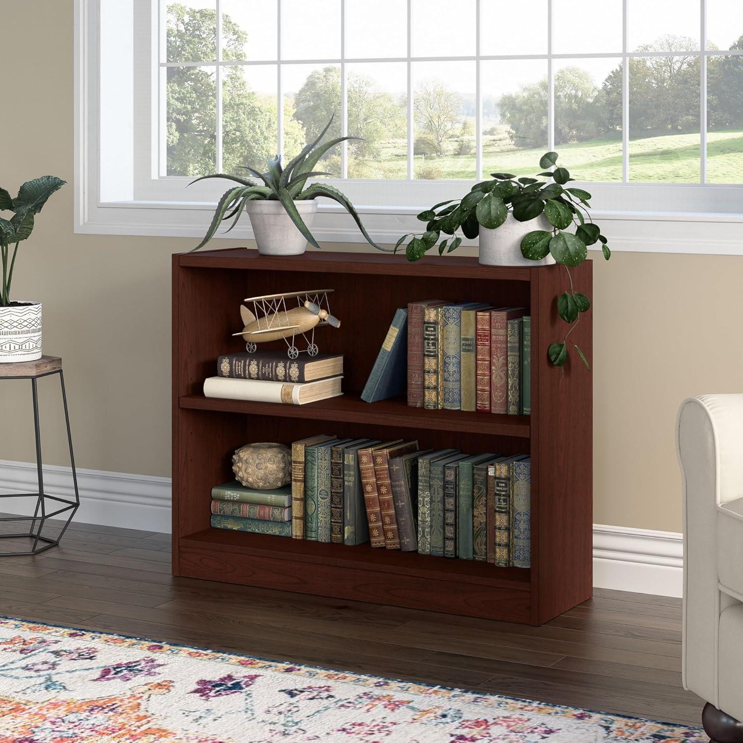 Bush Furniture Universal 2 Shelf Bookcase