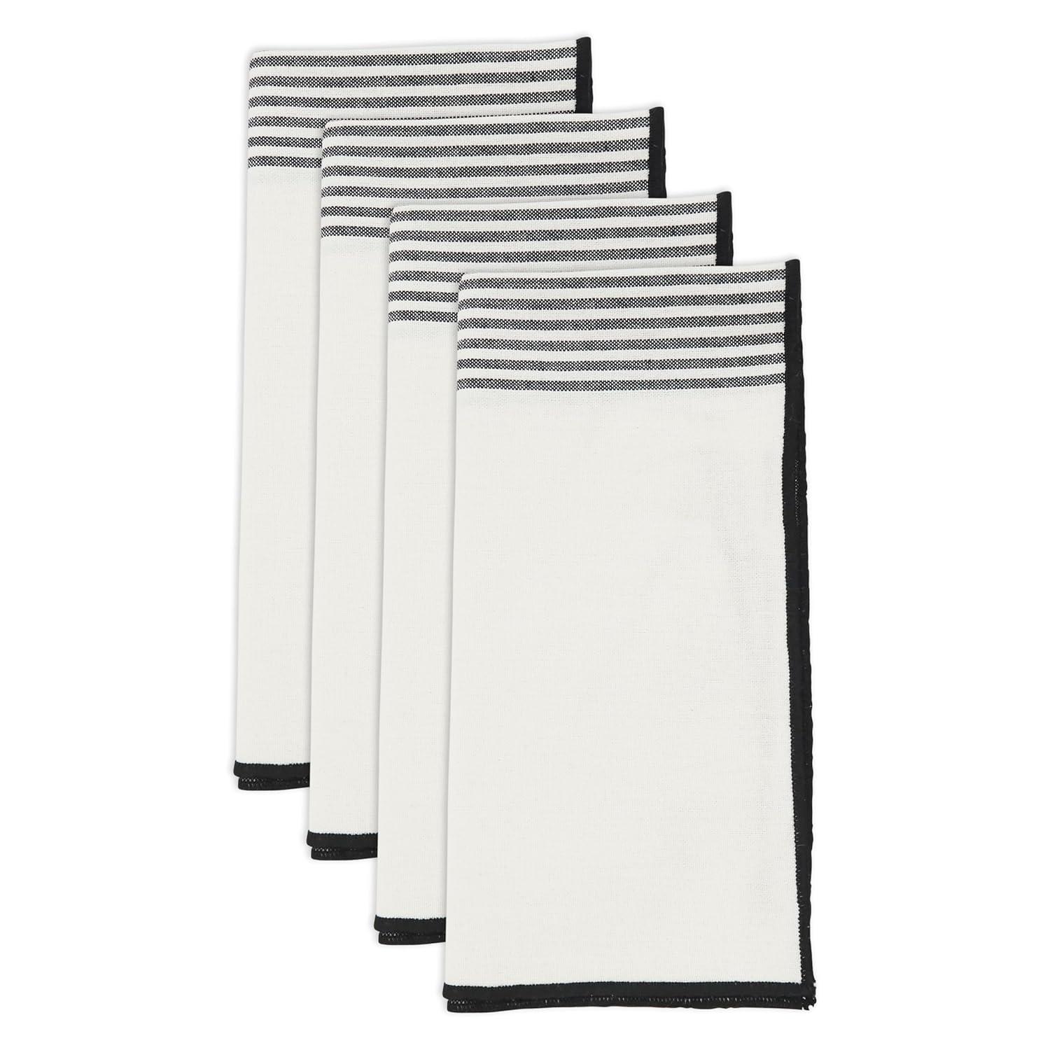 100% Cotton No Pattern Rectangle Napkin (Set of 4)