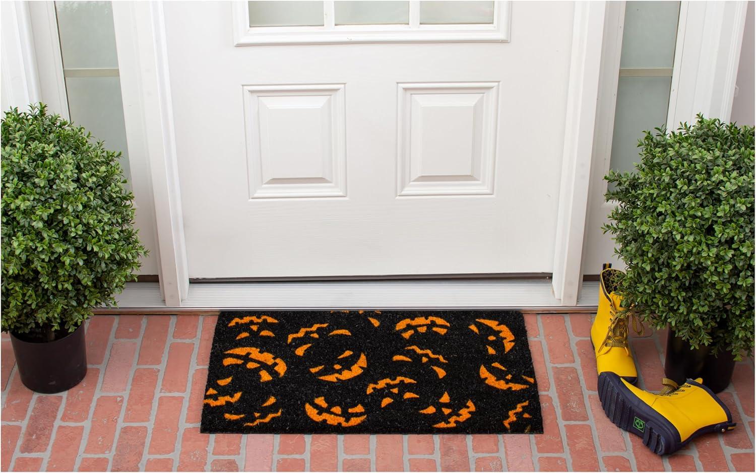 Calloway Mills Scary Pumpkins Outdoor Doormat