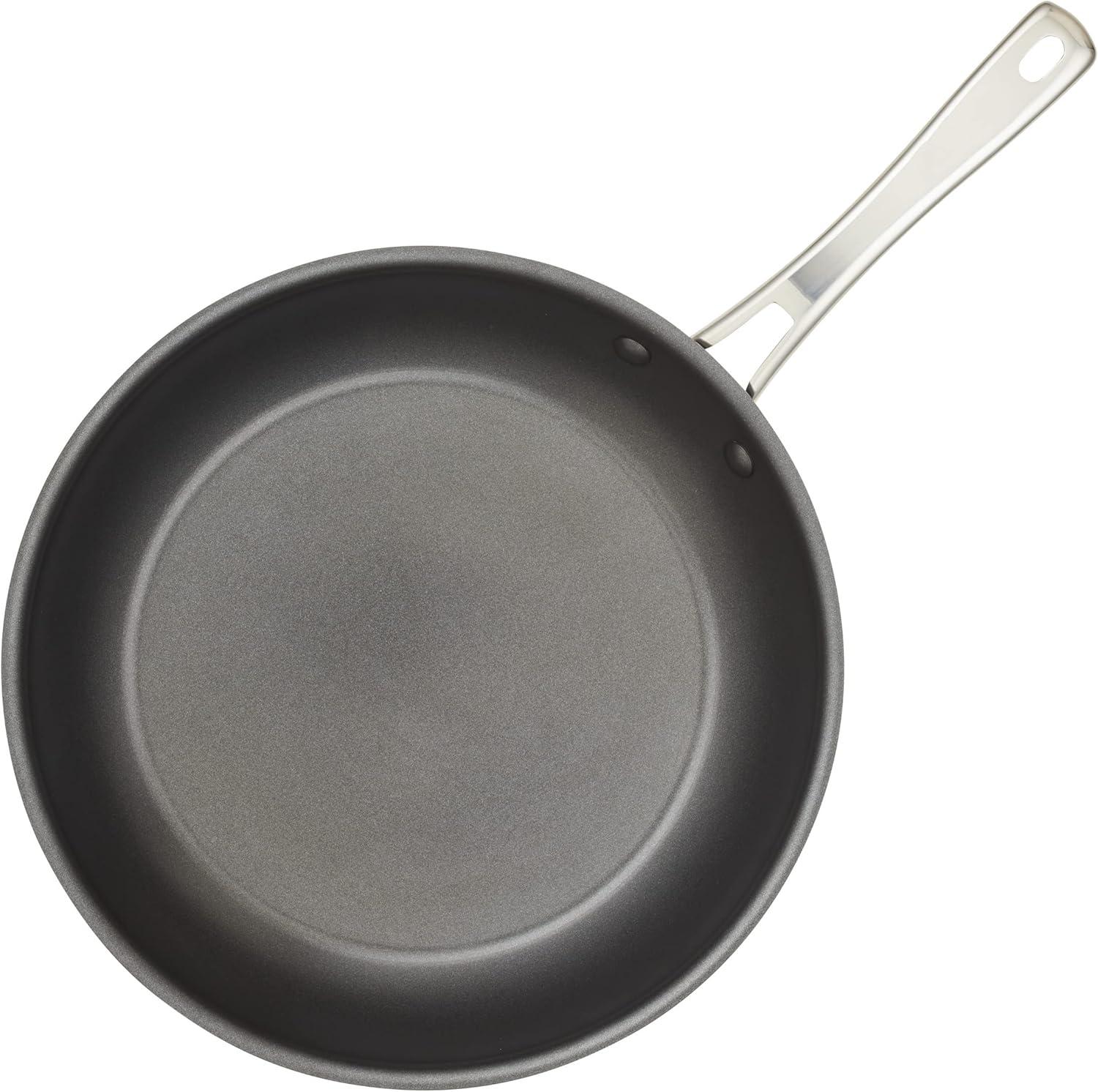 Rachael Ray Cook + Create Hard Anodized Nonstick Frying Pan, 10-Inch