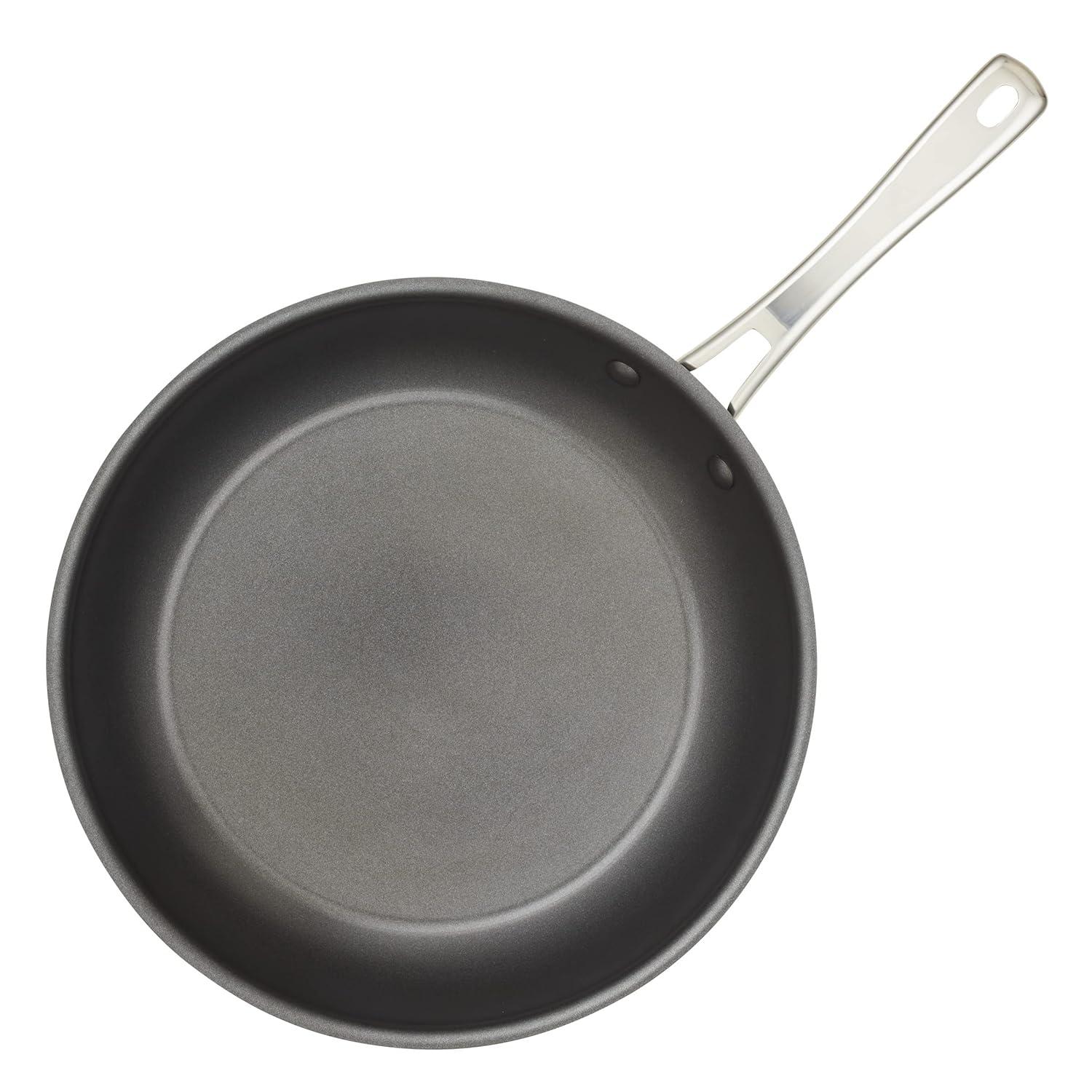 Rachael Ray Cook + Create Hard Anodized Nonstick Frying Pan, 10-Inch