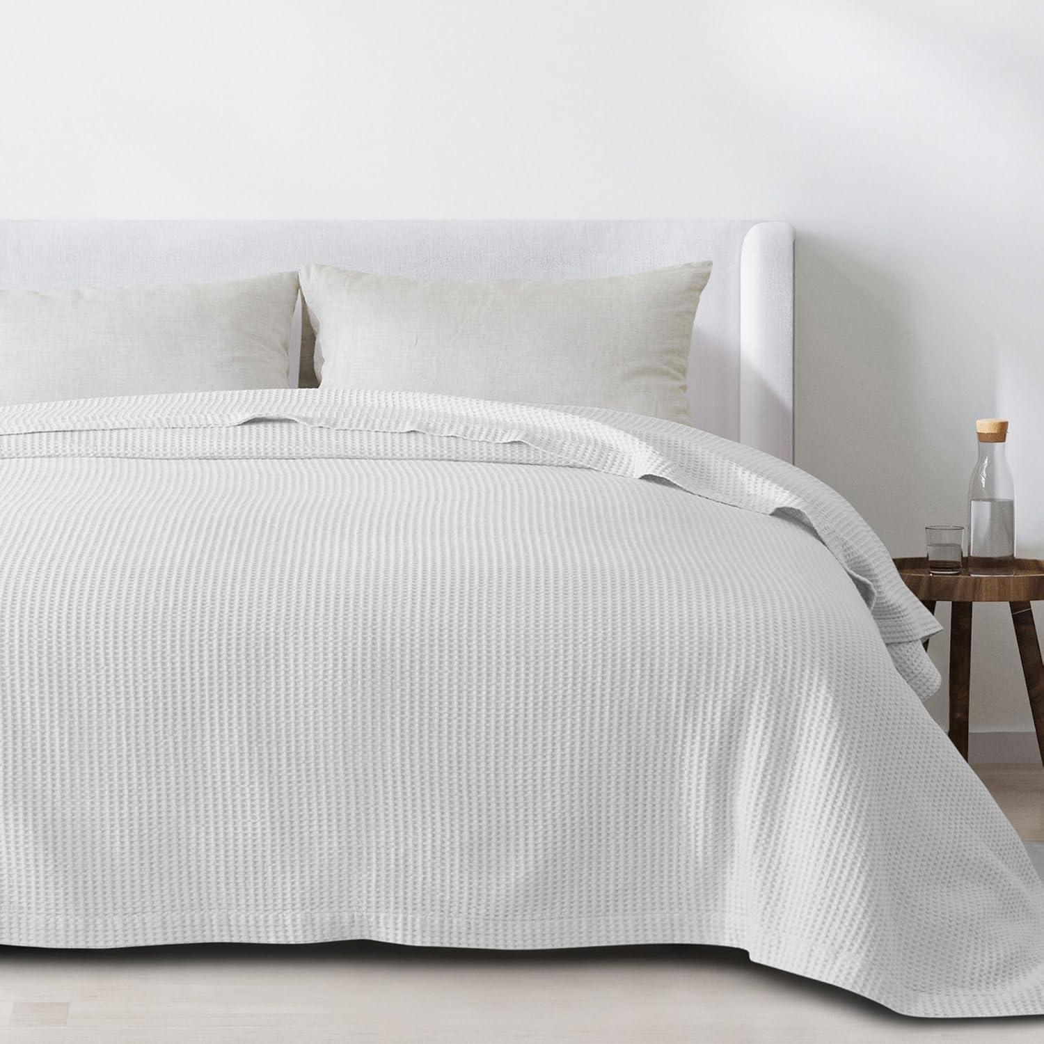 100% Cotton Waffle Weave Blanket