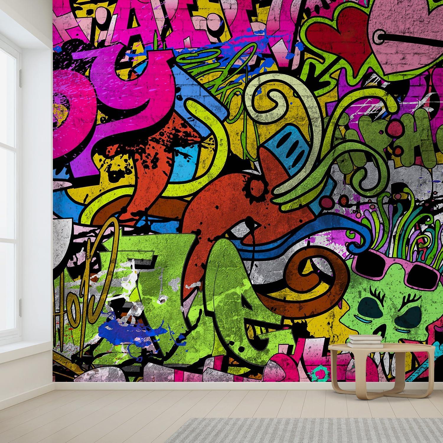 IDEA4WALL Peel & Stick Abstract Wallpaper | Wayfair