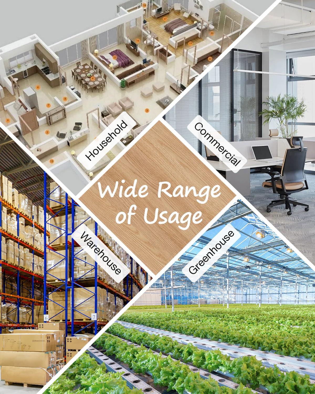 Warm and Cool Mist Humidifier Large Room, 5.3Gal/20L Whole House Humidifiers for Home, Quickly & Evenly Humidify Larger Areas, Top Fill, White