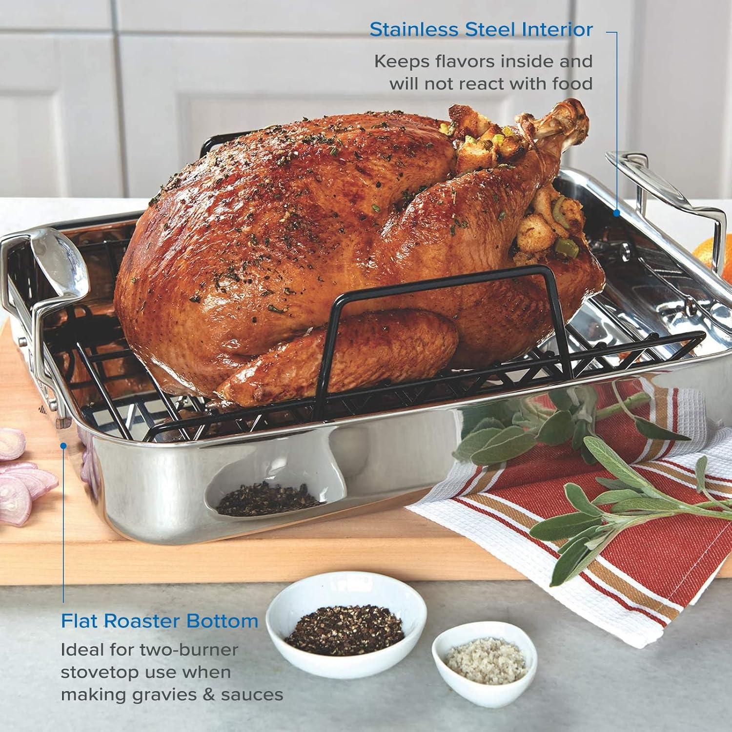 Viking 3-Ply Roasting Pan with Nonstick Rack