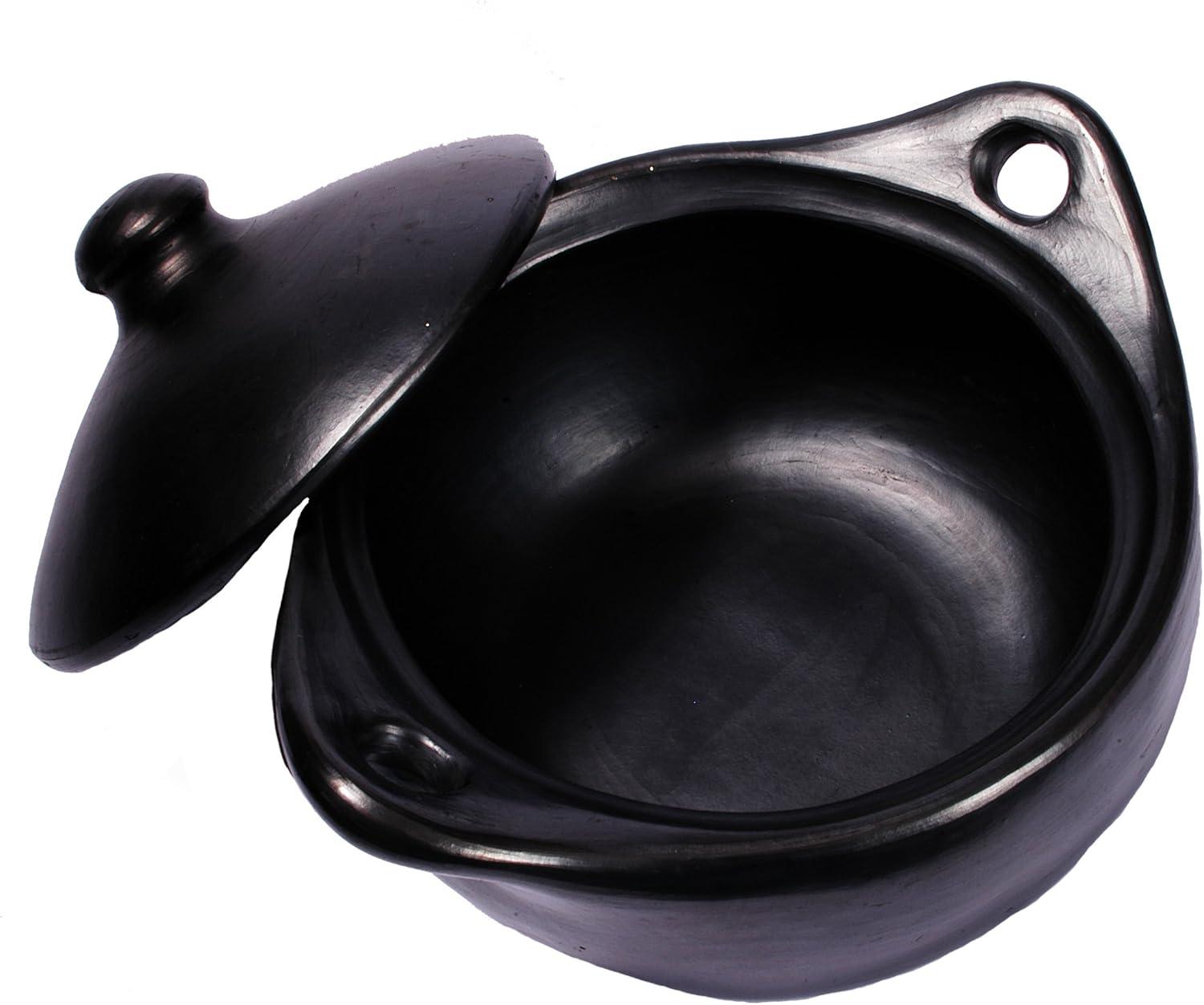 Exlonjet, Stew Chamba Clay Pot, Extra Small, 1.5 Quarts