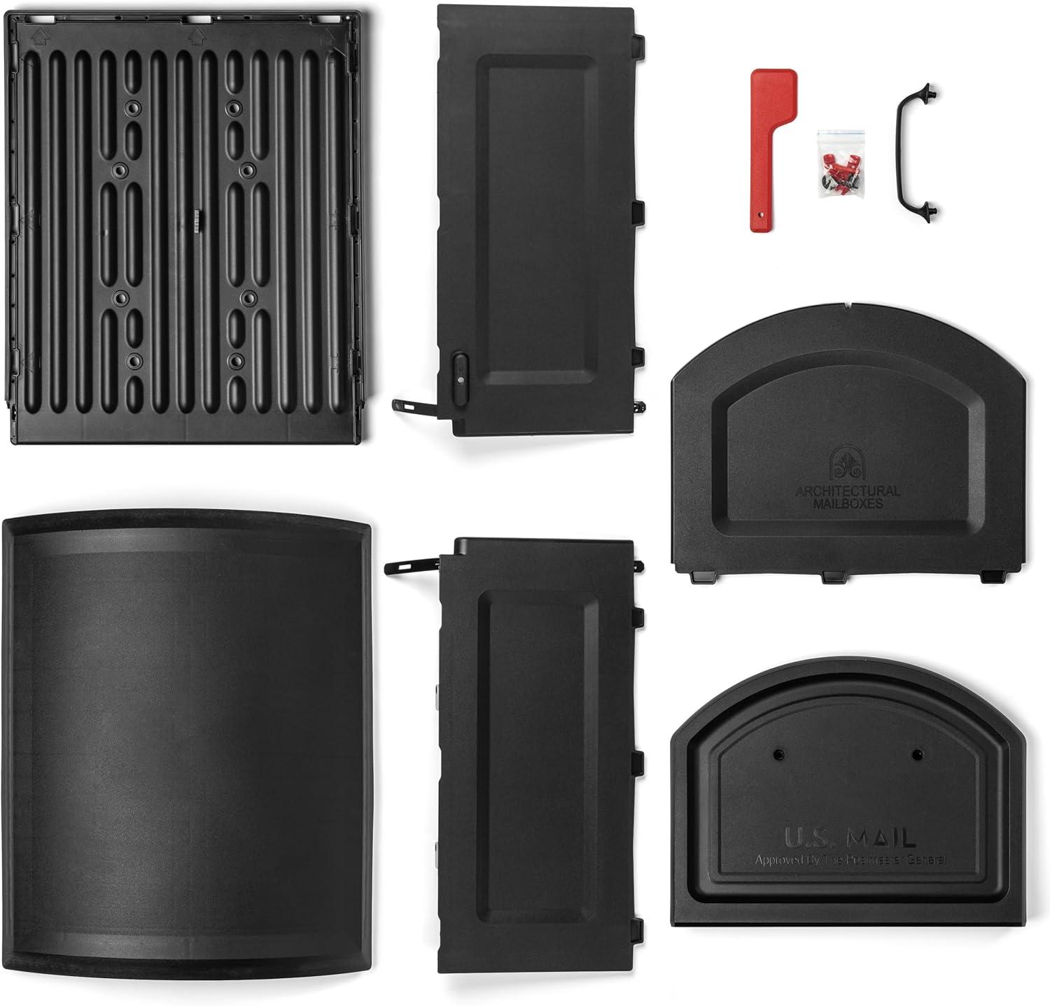 Architectural Mailboxes BILT CRE8 Extra Large Capacity Plastic Post Mount Mailbox