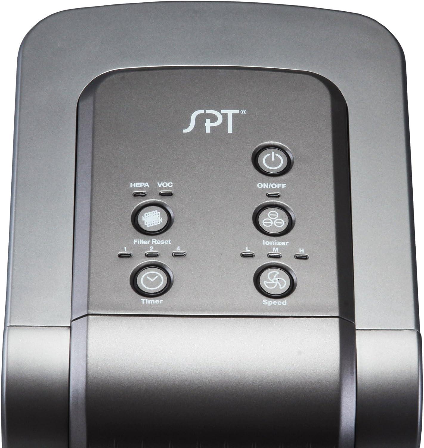 Tower HEPA/VOC Air Cleaner with Ionizer