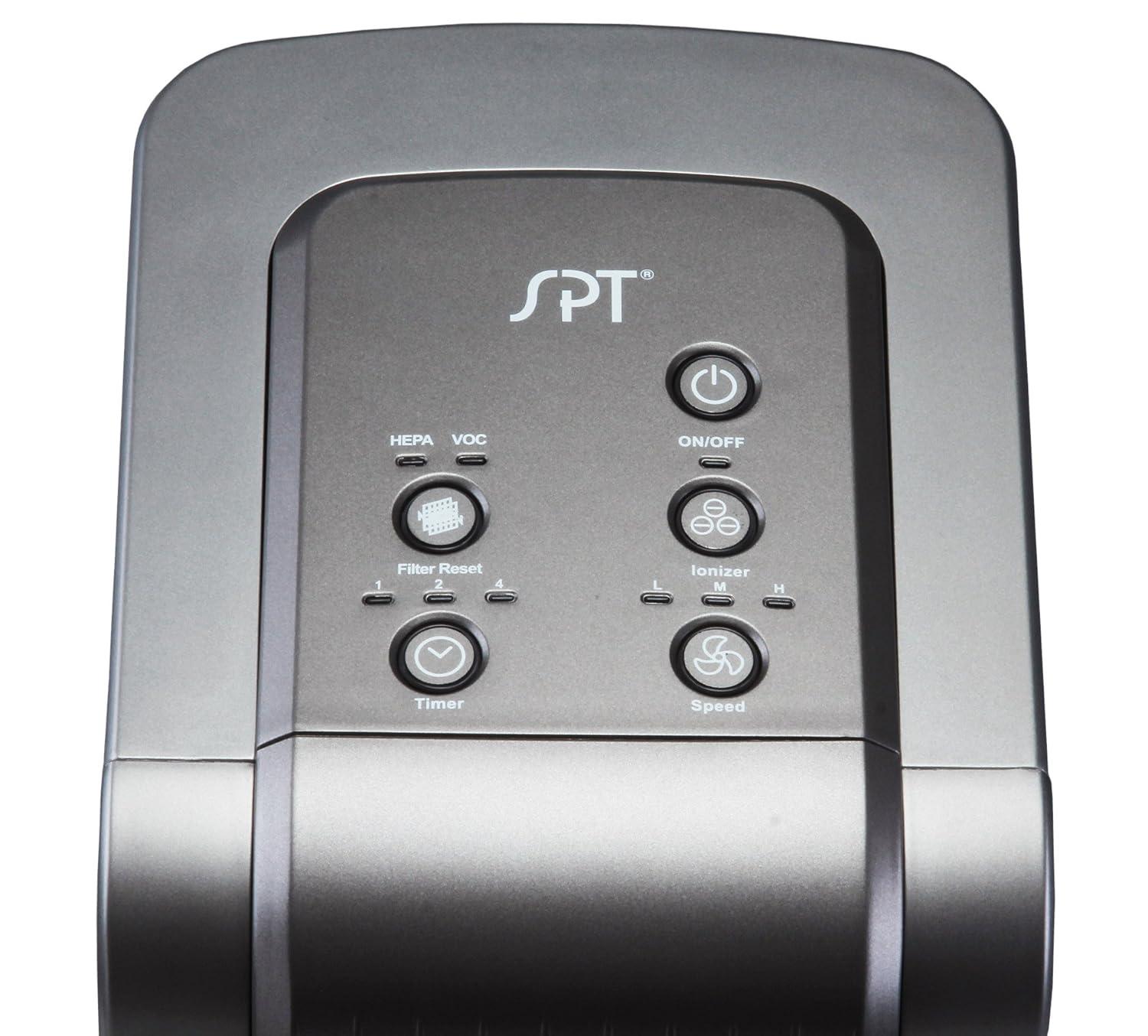 Tower HEPA/VOC Air Cleaner with Ionizer