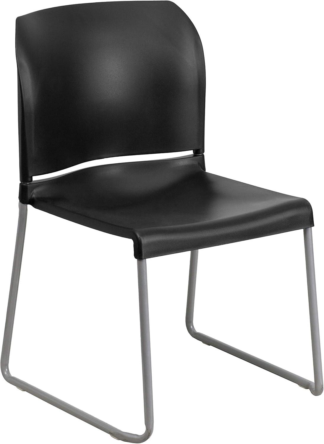 Brielle Contoured Sled Base Stackable Waiting Room Chairs