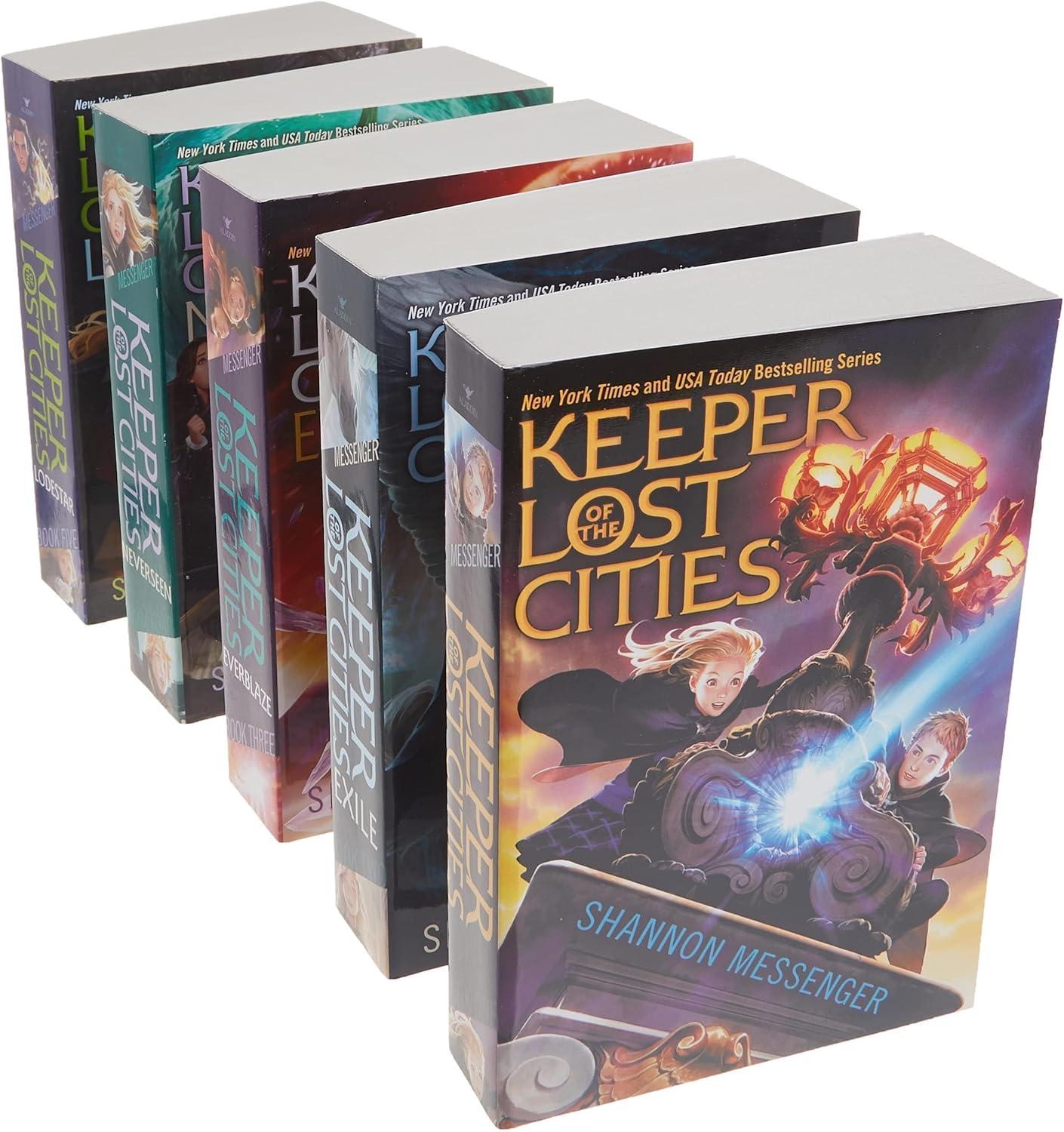 Keeper of the Lost Cities Collection Books 1-5 (Boxed Set) - by  Shannon Messenger (Paperback)