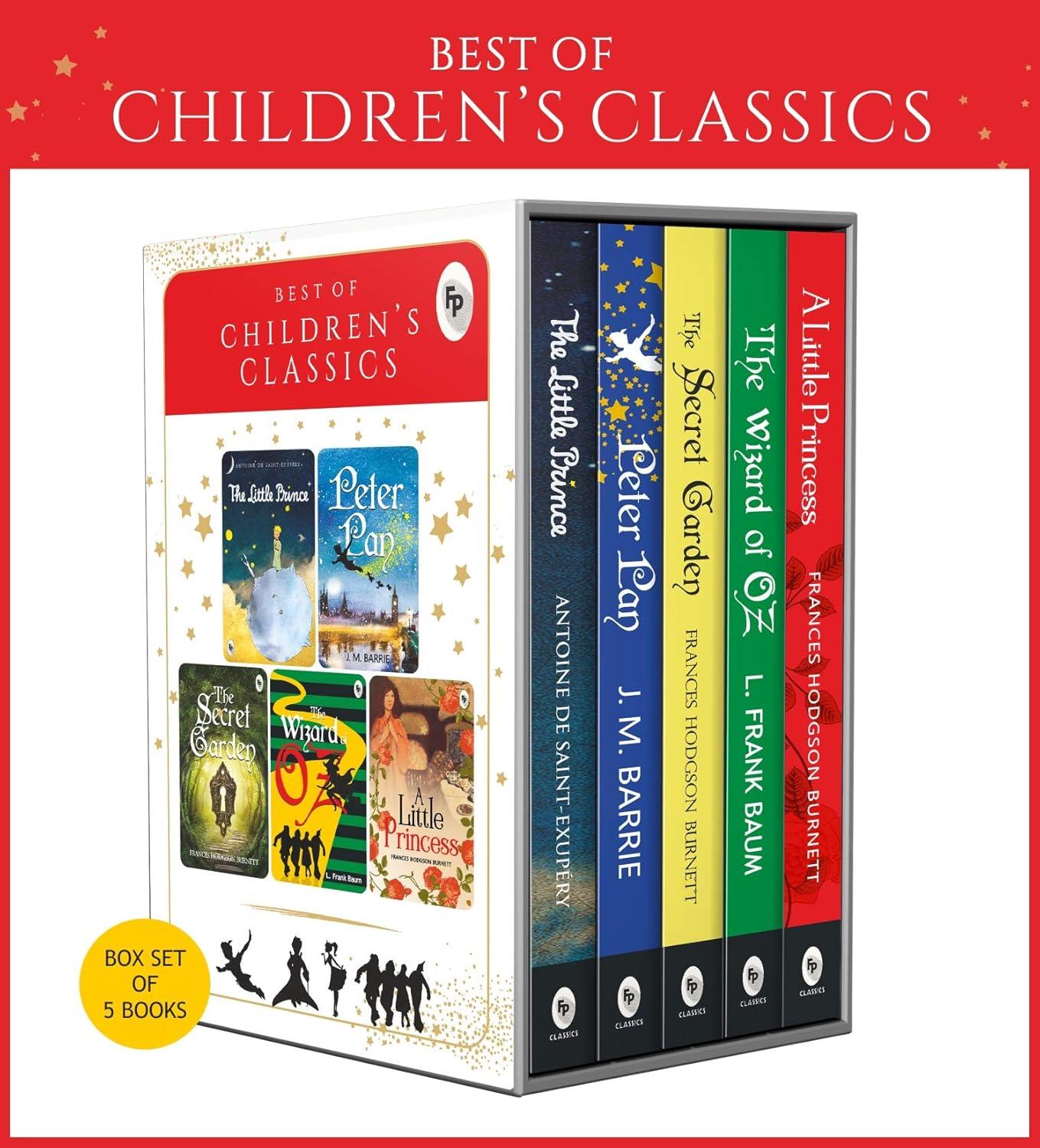 Best of Children's Classics Box Set with Fine Paper Printing