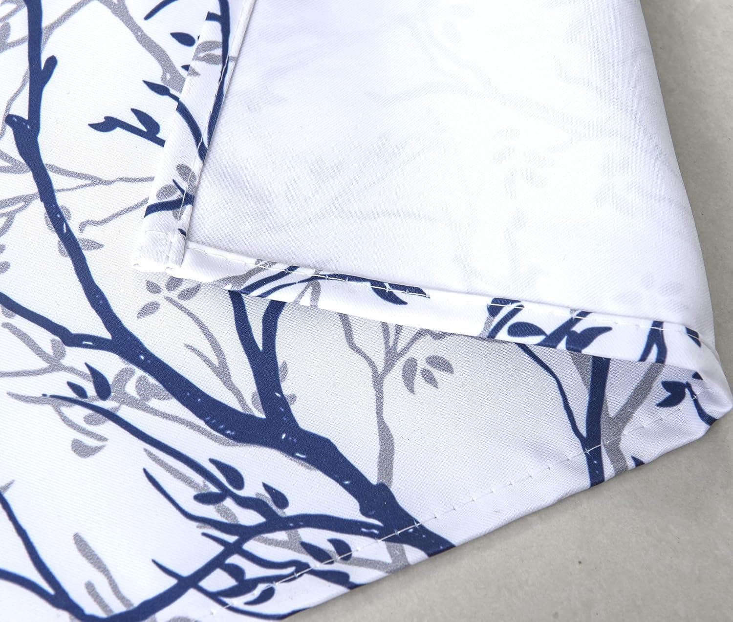 Floral Flower Thermal Insulated Energy Saving Window Curtain Valance for Living Room/Bedroom/Kitchen/Kids Rod Pocket 52 by 18 Inch