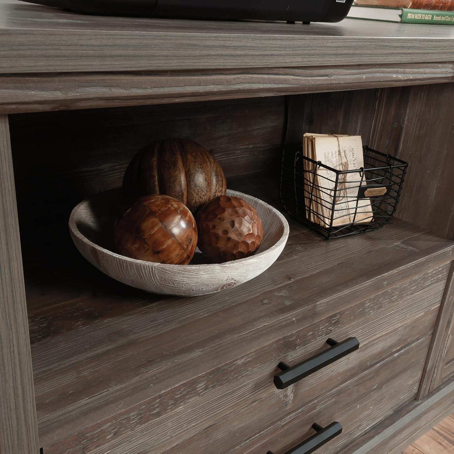 Aspen Post 47.09'' Wide 1 - Drawer Filing Credenza with Cable Management