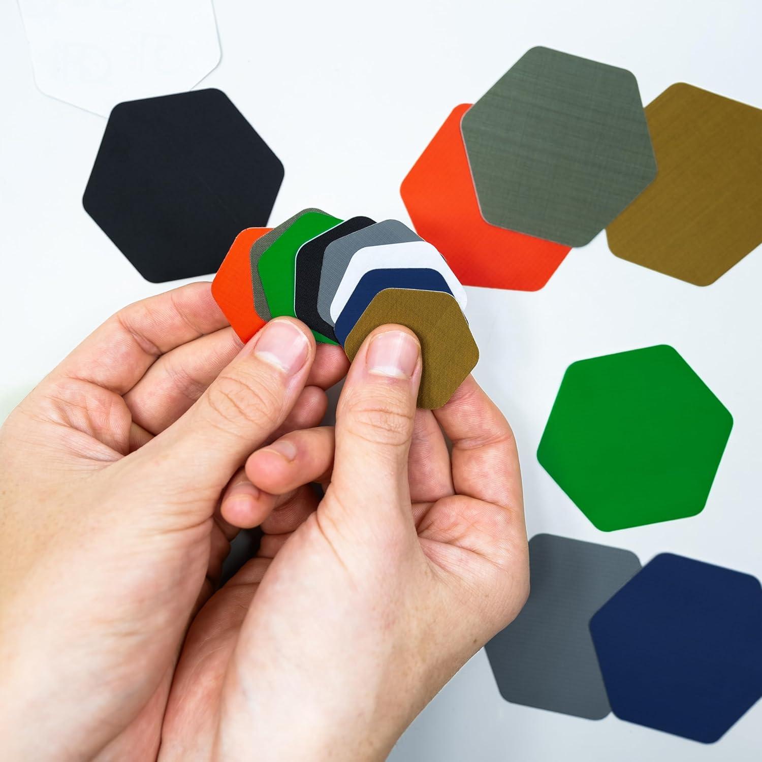 Gear Aid Tenacious Tape Peel And Stick Outdoor Gear Repair Patches - Black