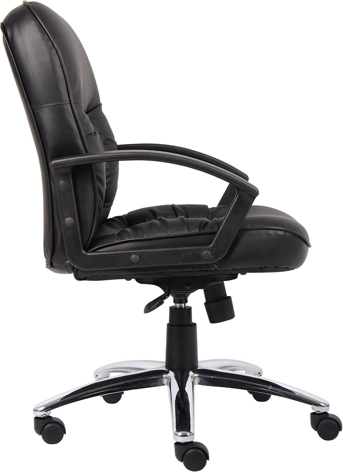 Boss Office Products Ergonomic Vinyl Executive Chair