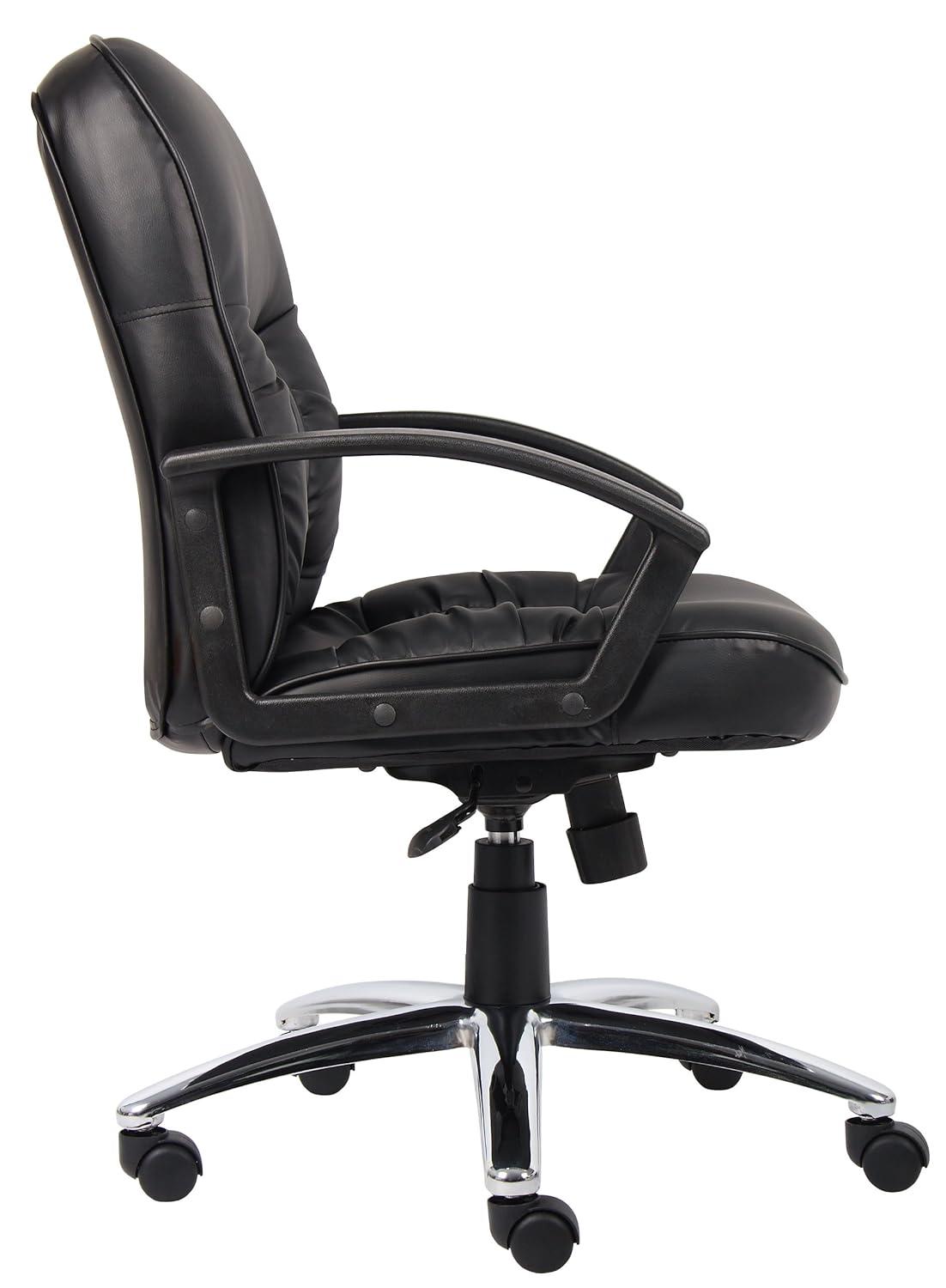 Boss Office Products Ergonomic Vinyl Executive Chair