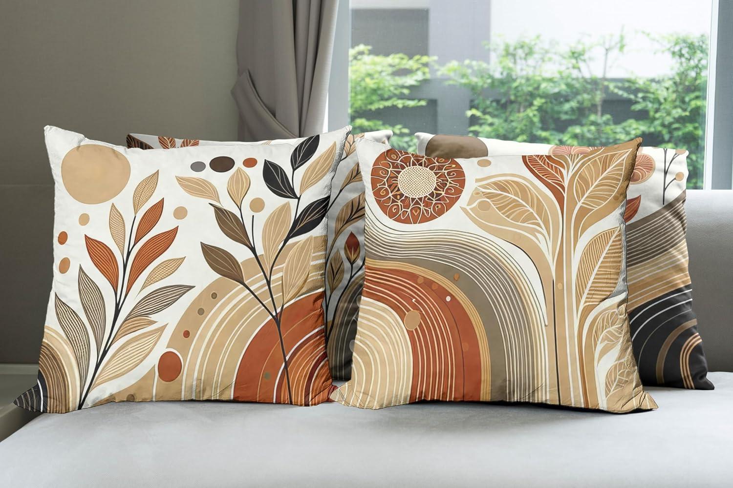 Floral Indoor/Outdoor Pillow Cover