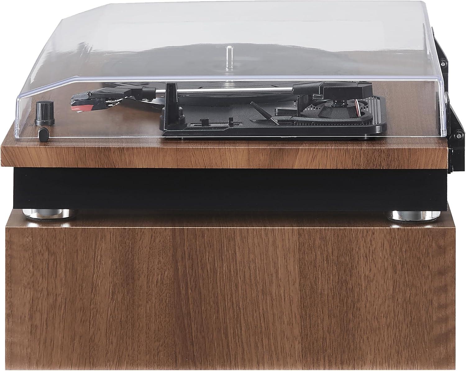 Crosley Riff Bluetooth Vinyl Record Player with Speakers, 3-Speed Turntable, 6 Modular Layouts