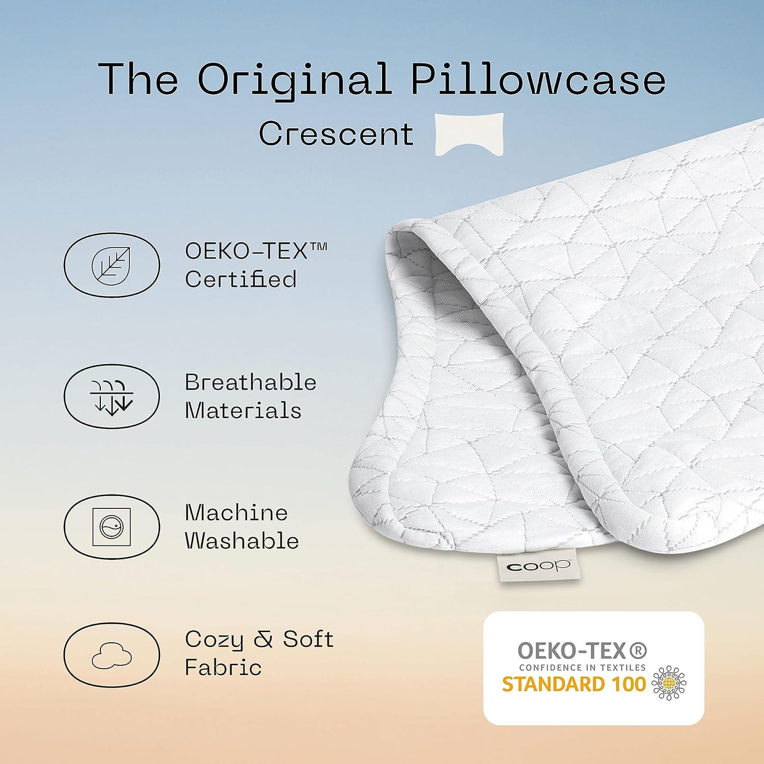 Coop Home Goods - The Original Pillow Cover, King Size Pillow Case for Memory Foam Pillows, Breathable Ultra Soft Lulltra Fabric Cover with Zipper