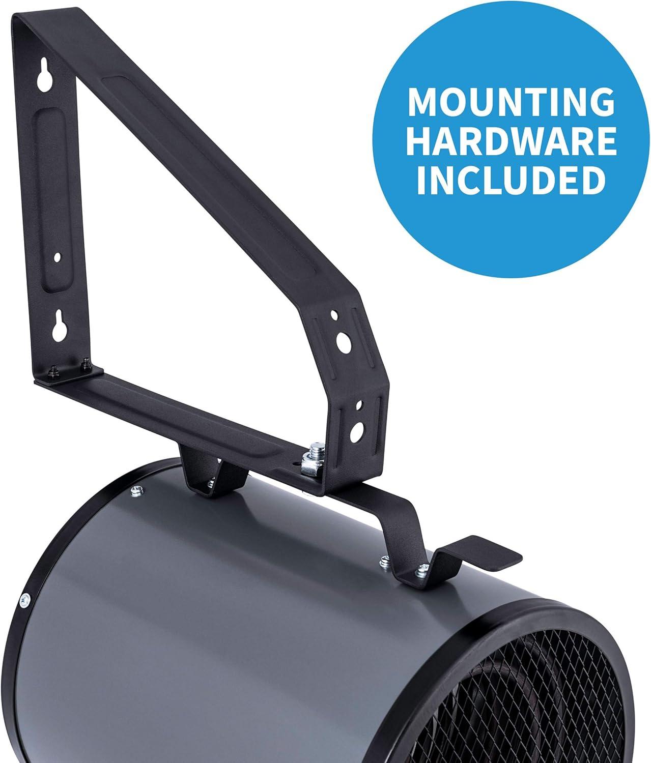 Newair Newair Freestanding or Ceiling/Wall Mounted 4800W Electric Garage Heater 240v, 500 sq. ft. with Remote Control