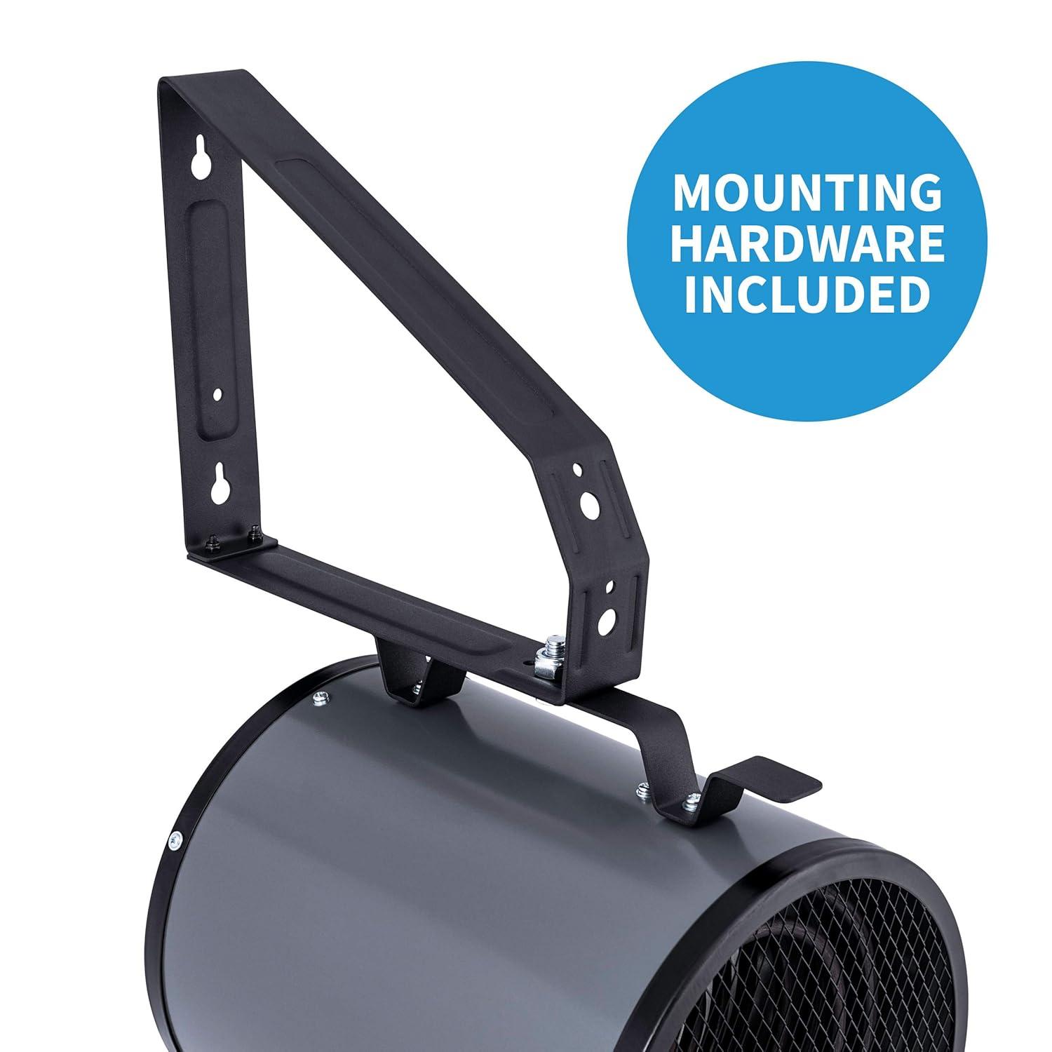 Newair Newair Freestanding or Ceiling/Wall Mounted 4800W Electric Garage Heater 240v, 500 sq. ft. with Remote Control