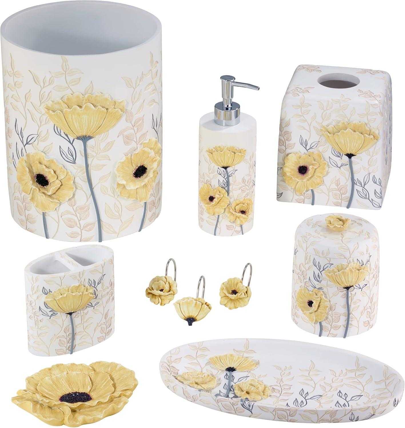 Heavy Duty Resin Lotion Dispenser, Marielle Yellow