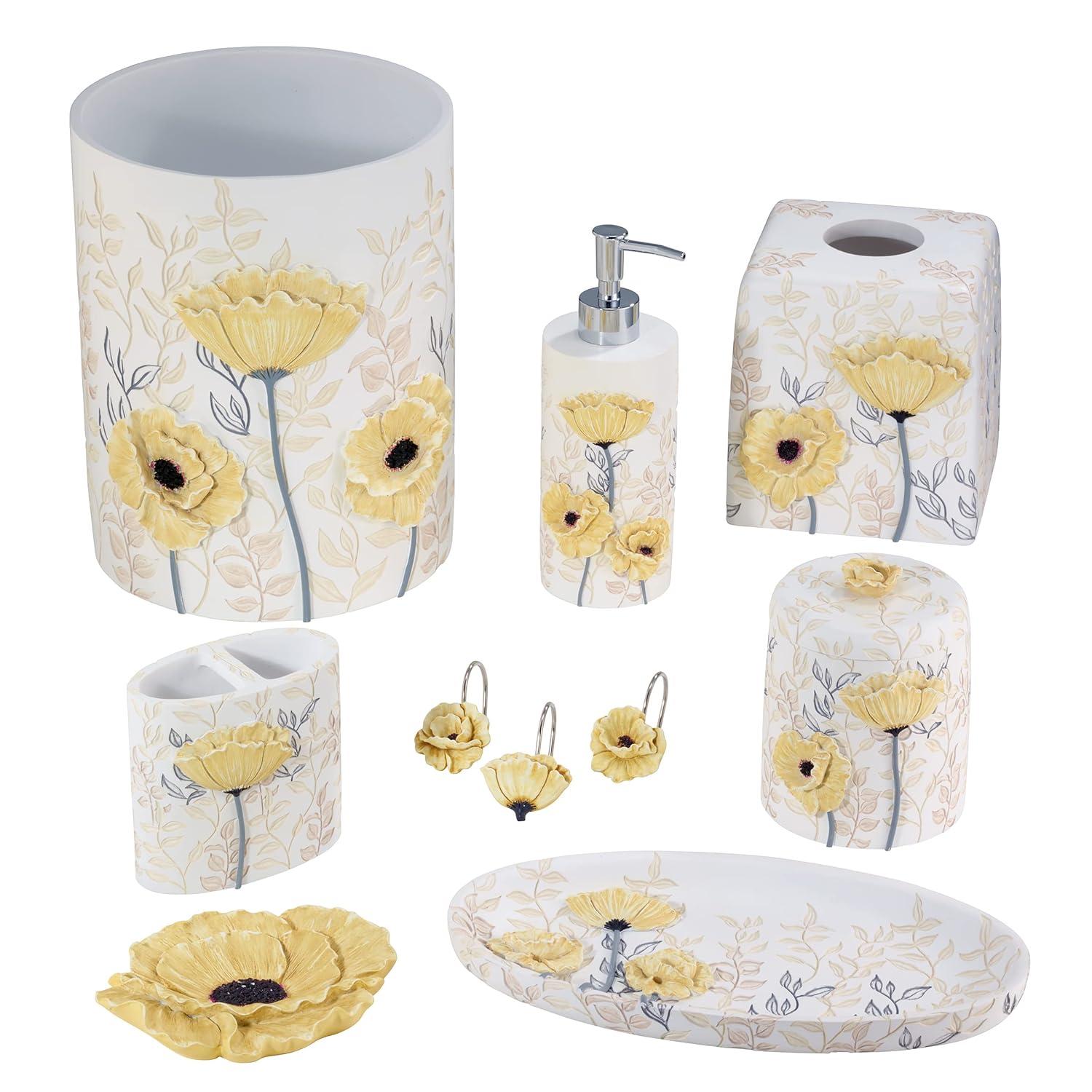Heavy Duty Resin Lotion Dispenser, Marielle Yellow