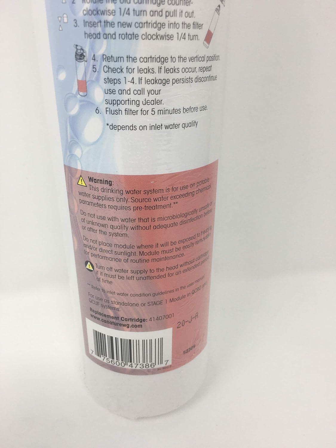 Aqua Flo Platinum Quick Change Sediment Water Filter Cartridge