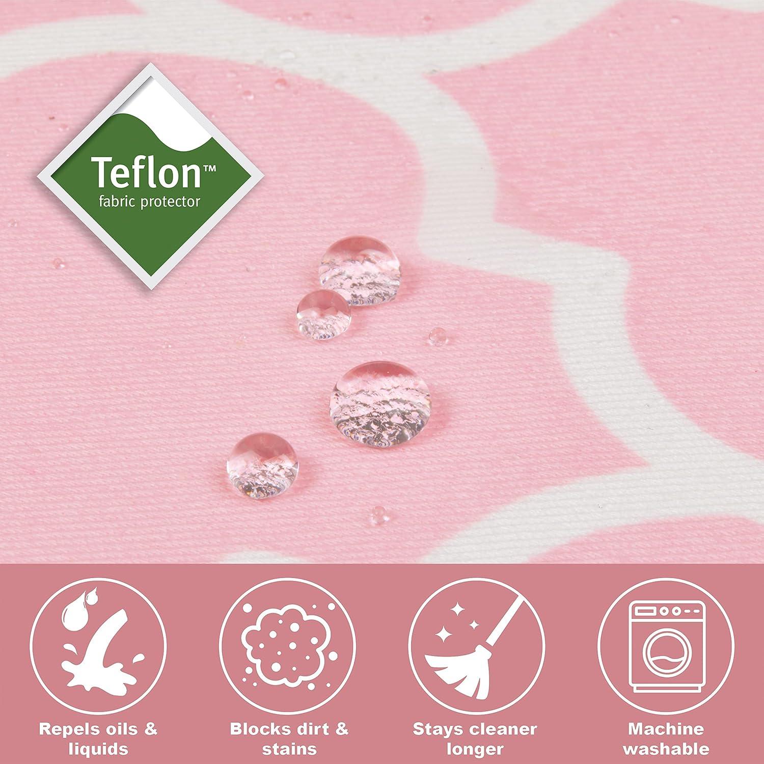 New World Pet Products Dog Crate Cover Featuring Teflon Fabric Protector, Dog Crate Cover Fits Midwest 24-Inch Dog Crates, Pink Designer Pattern