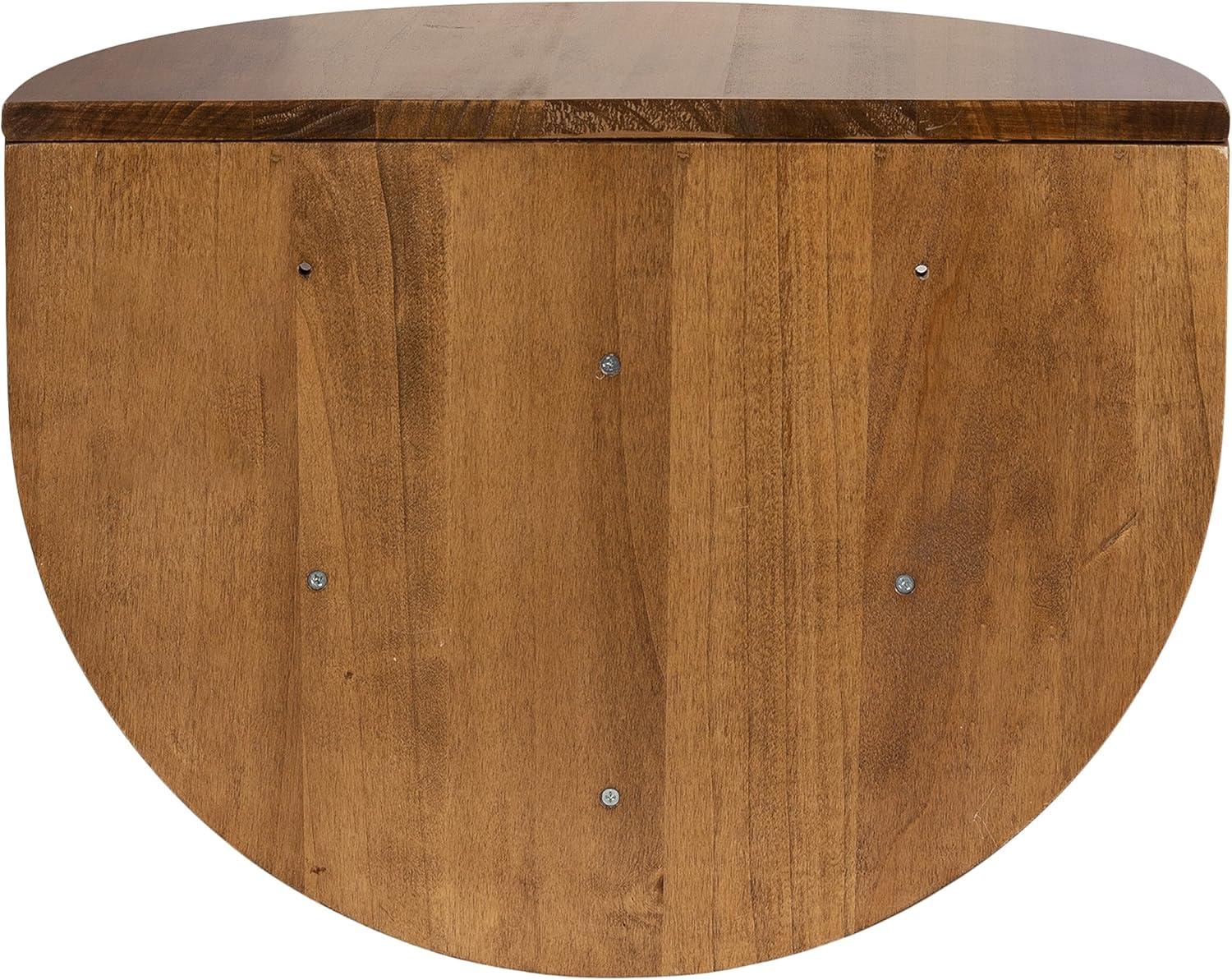 Kate and Laurel Jalla Wood Floating Side Table