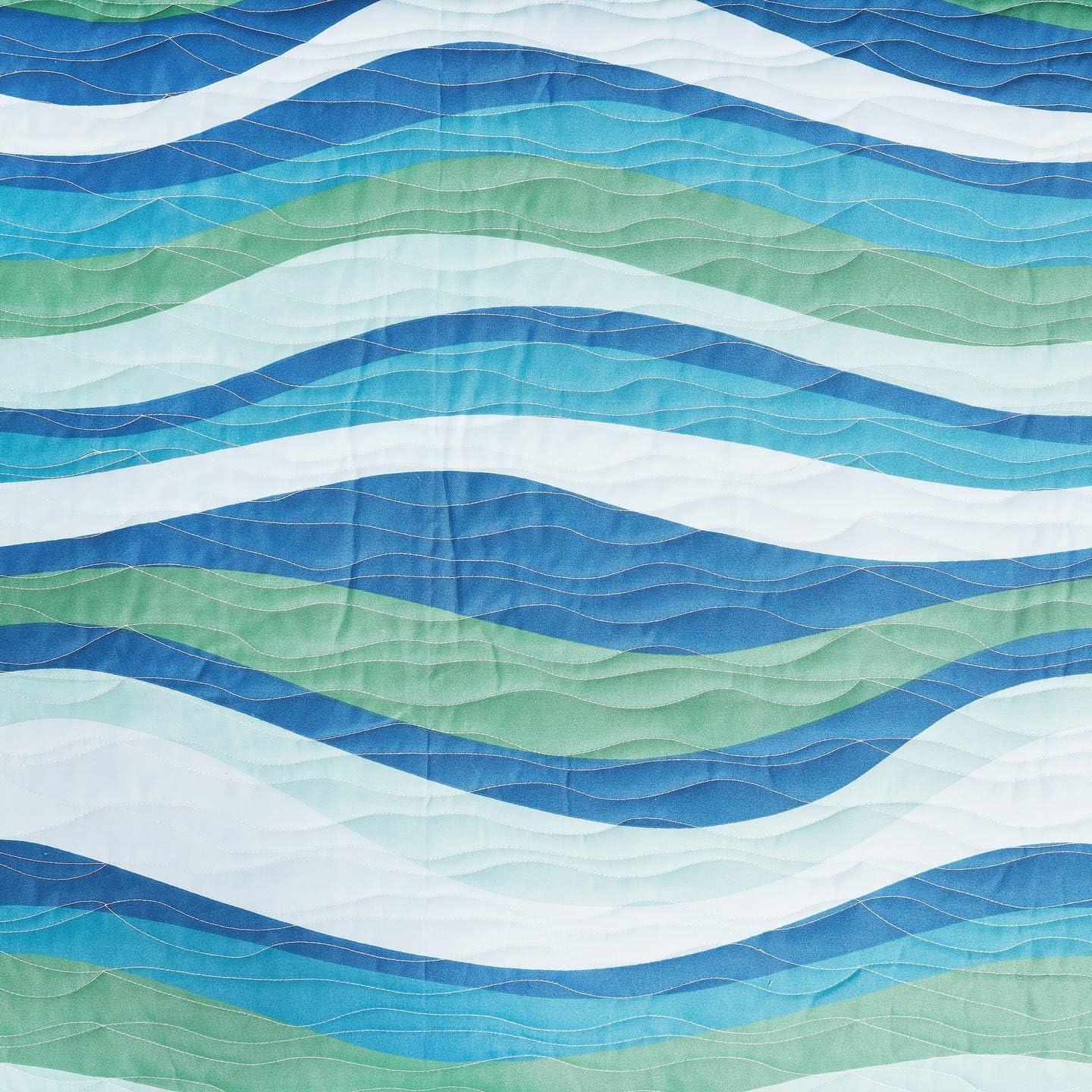 C&F Home Deep Blue Sea 2 Piece Twin Quilt Set