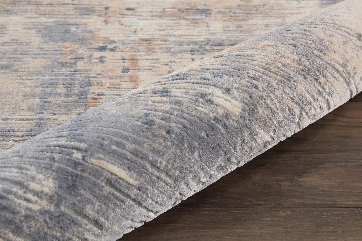 Nourison Rustic Textures Painterly Indoor Rug Beige/Grey 7'10" x 10'6"
