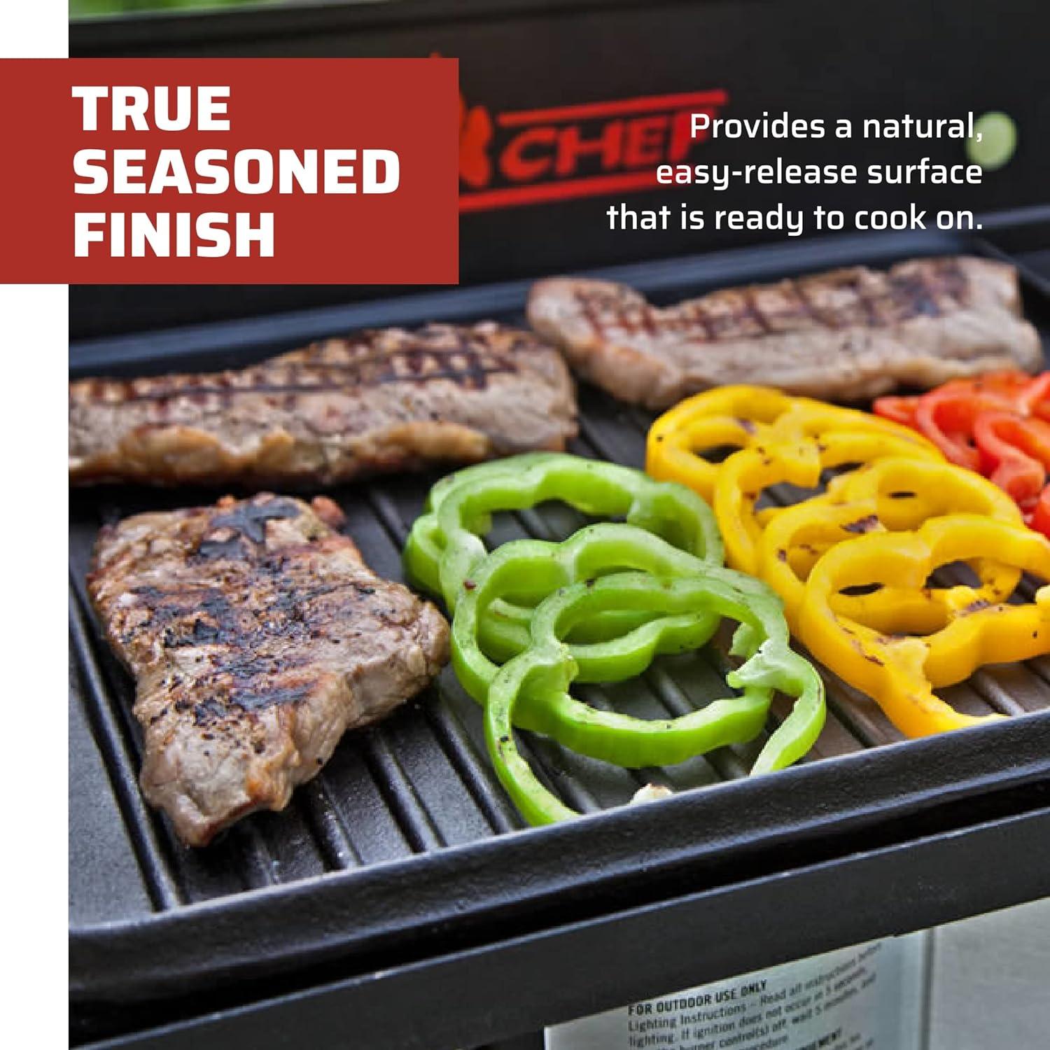 Camp Chef Cast Iron Grill Top Griddle 14 in. L X 16 in. W 1 pk & Reviews | Wayfair
