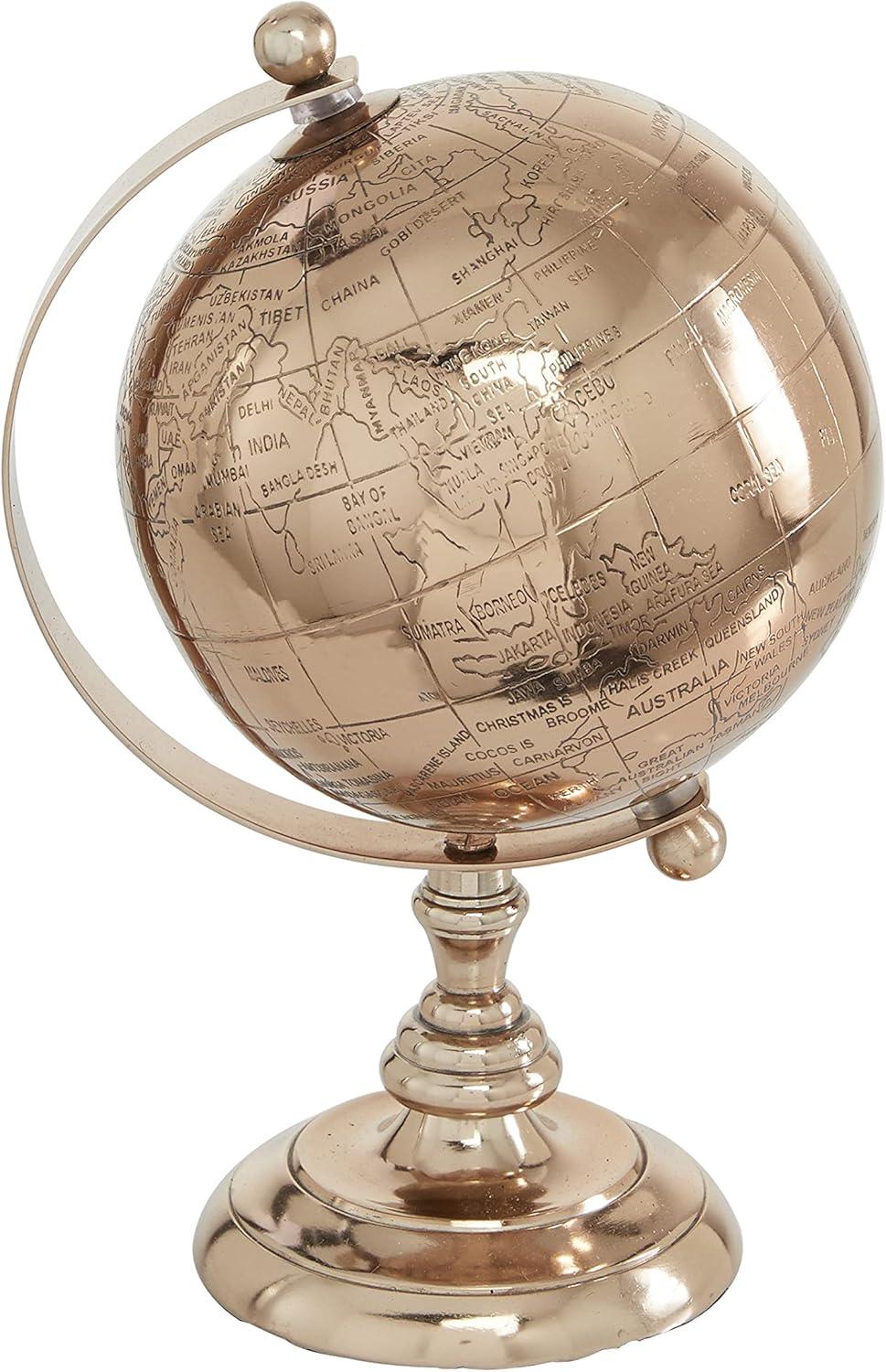 Metal Tabletop Globe