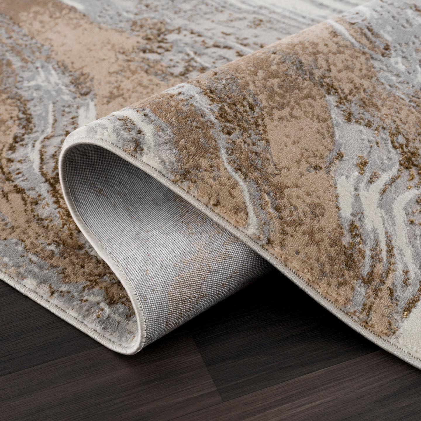 Luxe Weavers Marble Abstract Area Rug