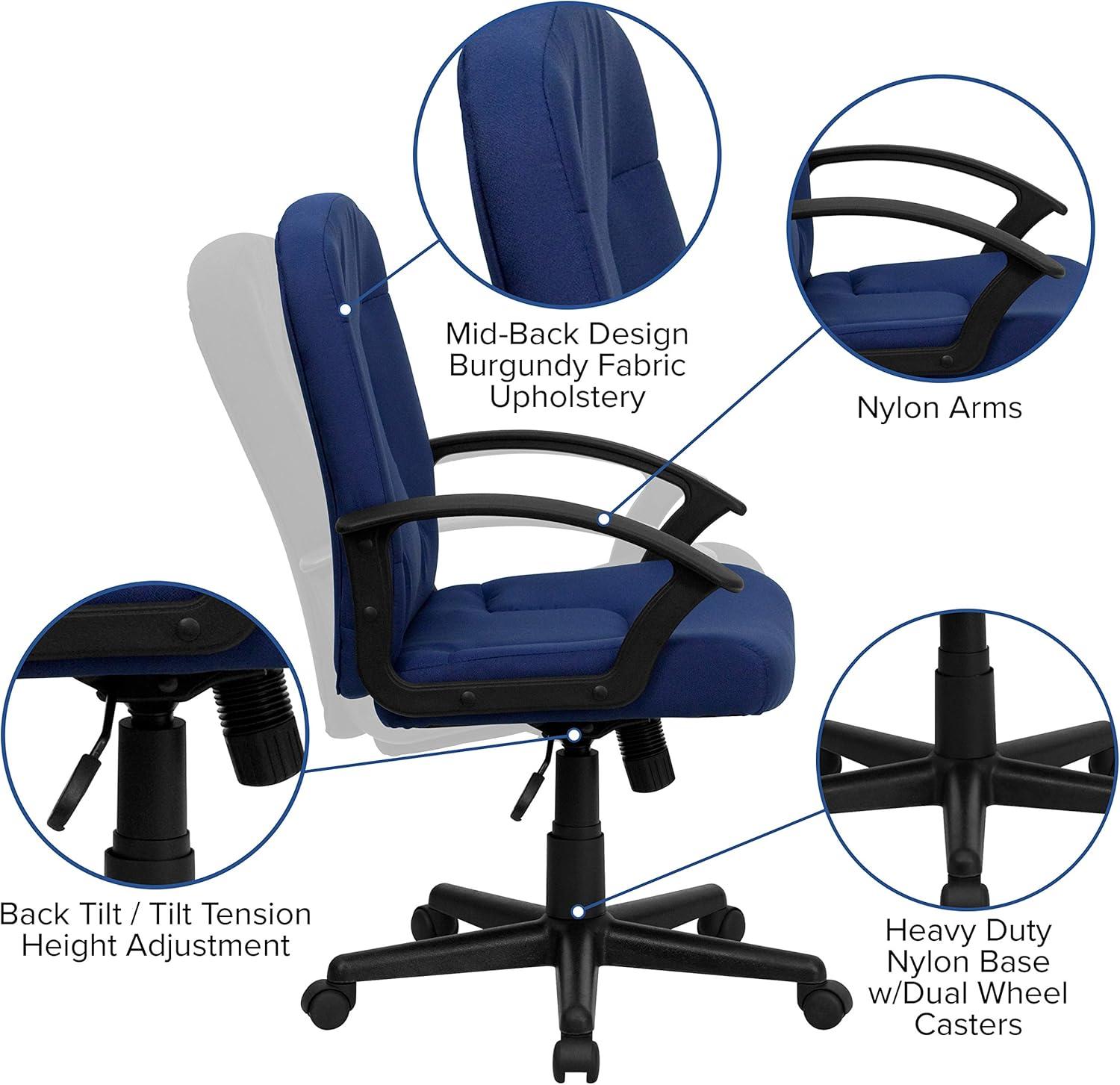 Executive Swivel Office Chair Navy - Flash Furniture