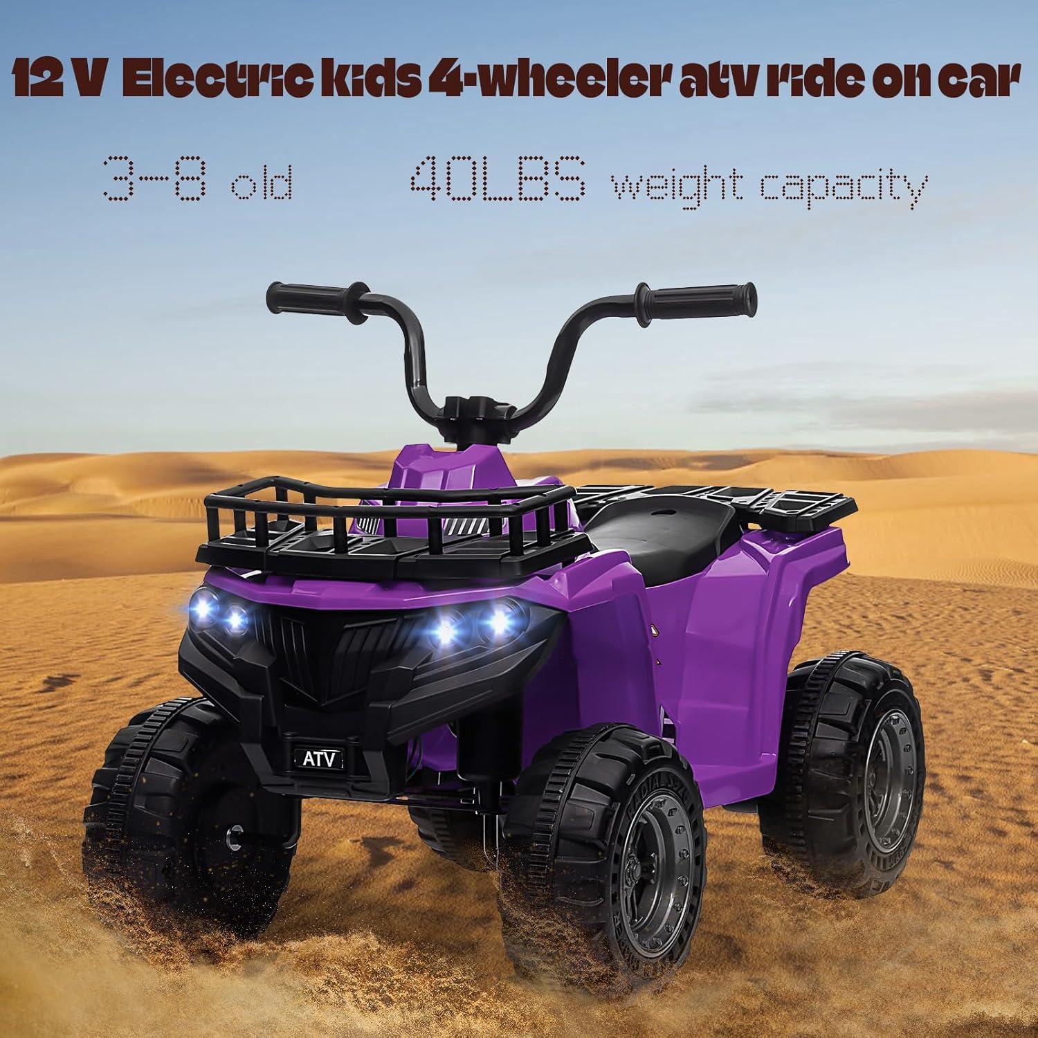 12V Kids Ride On Electric ATV