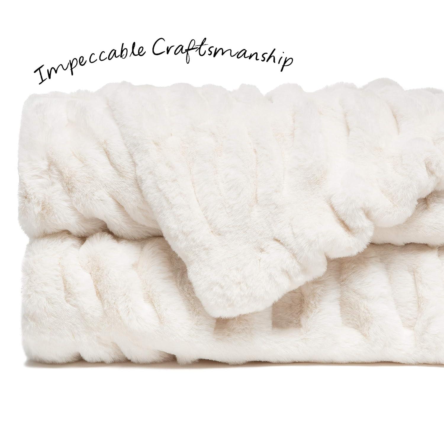Chanasya Faux Fur Throw & Reviews | Wayfair