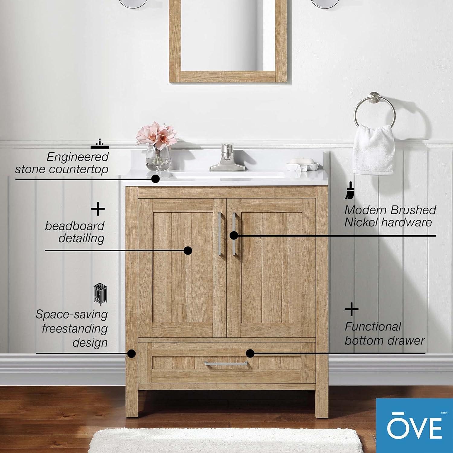 OVE Decors Kansas 30" Single Bathroom Vanity