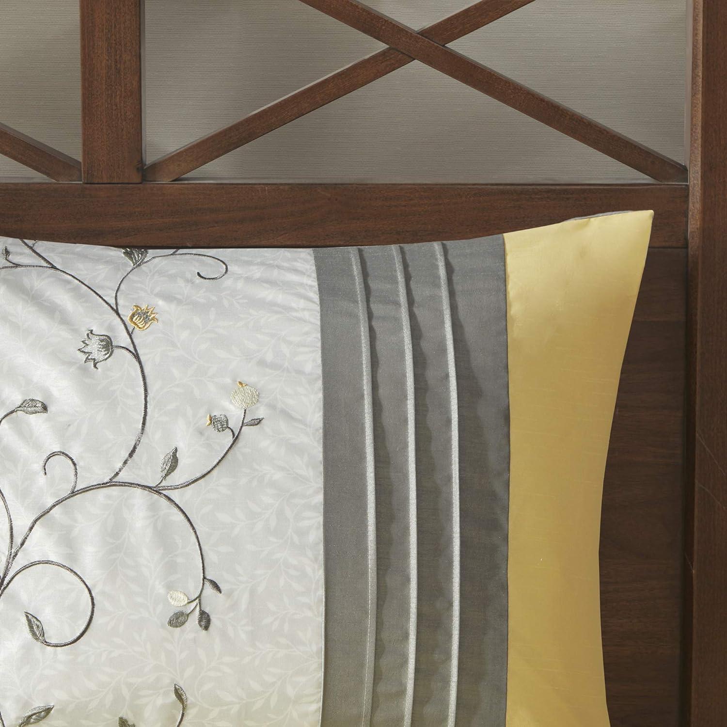 Serene Embroidered 7 Piece Comforter Set