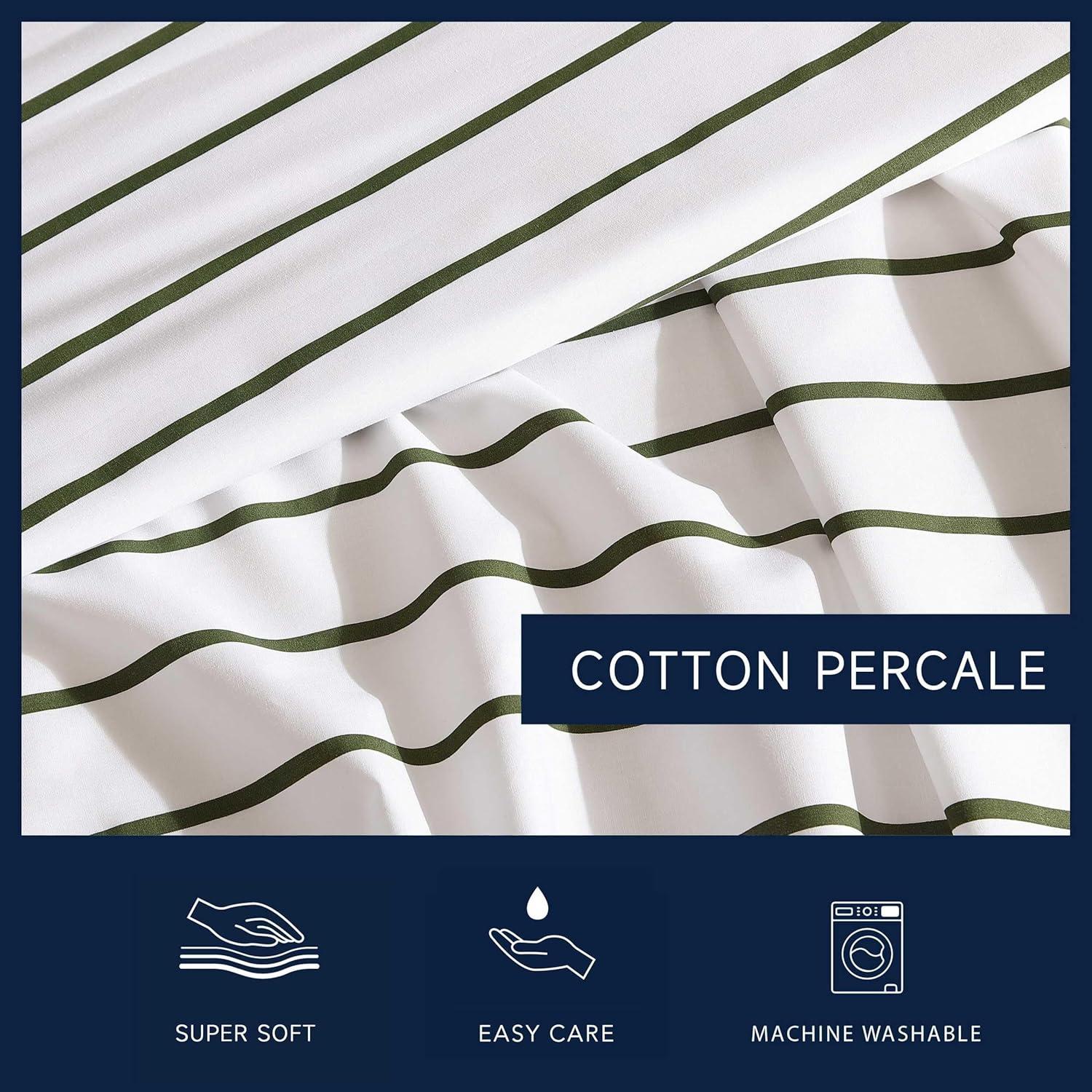 Nautica Printed Cotton Percale Sheet Sets