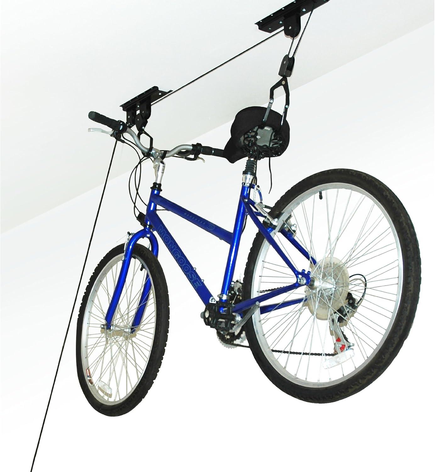 2005 Products Heavy Duty Bike Lift Hoist for Garage Storage 100 lbs Mountain Bicycle