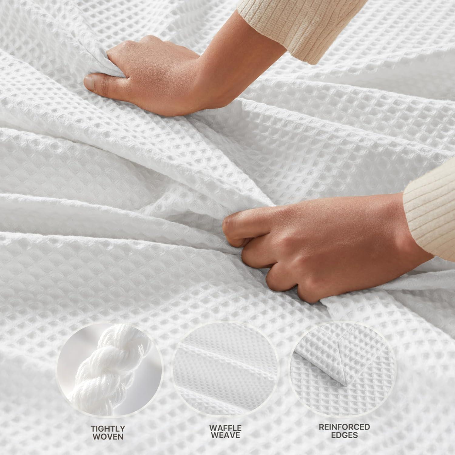 Waffle Weave Cotton Blanket