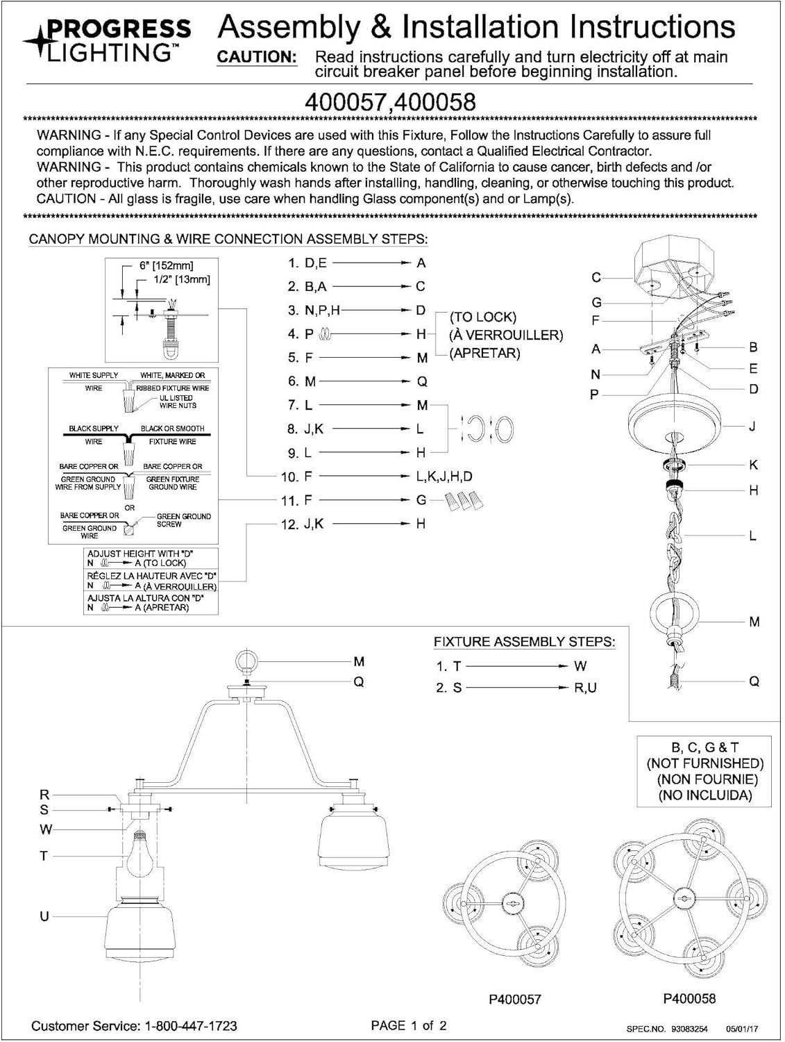 Progress Lighting Judson 5-Light Chandelier, Antique Bronze, Schoolhouse Globe, Canopy Included, Shade Dimensions: 6.5 x 5.25