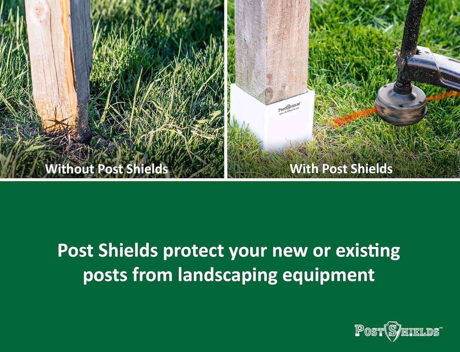 Post Shields Plastic Post Sleeve Protector 8 oz